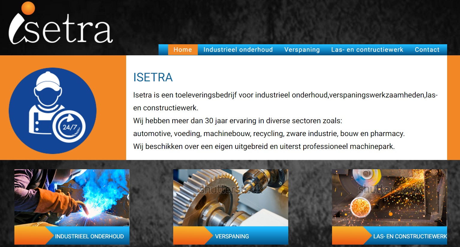 Isetra | Webdesign Lommel