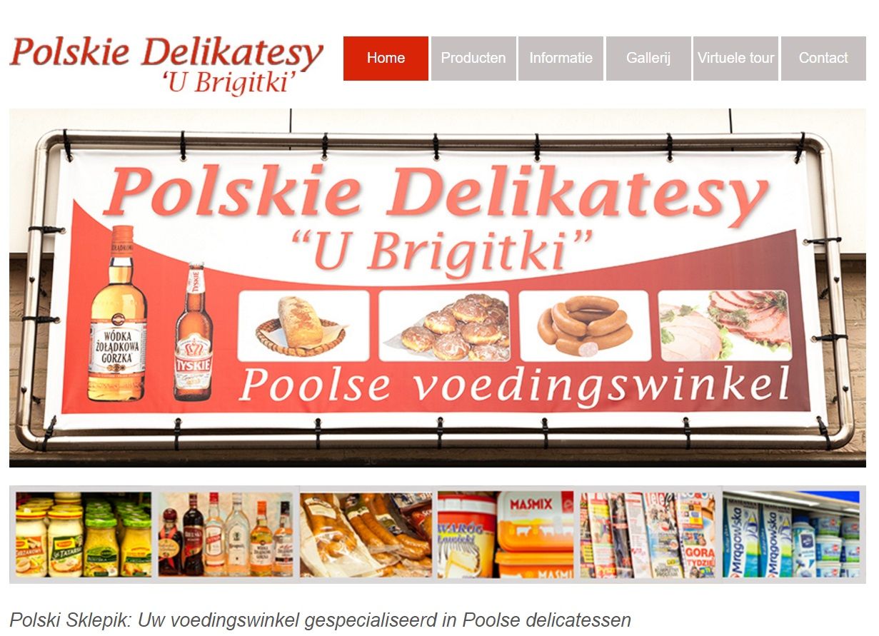 Polskie Delikatesy | Webdesign Heusden
