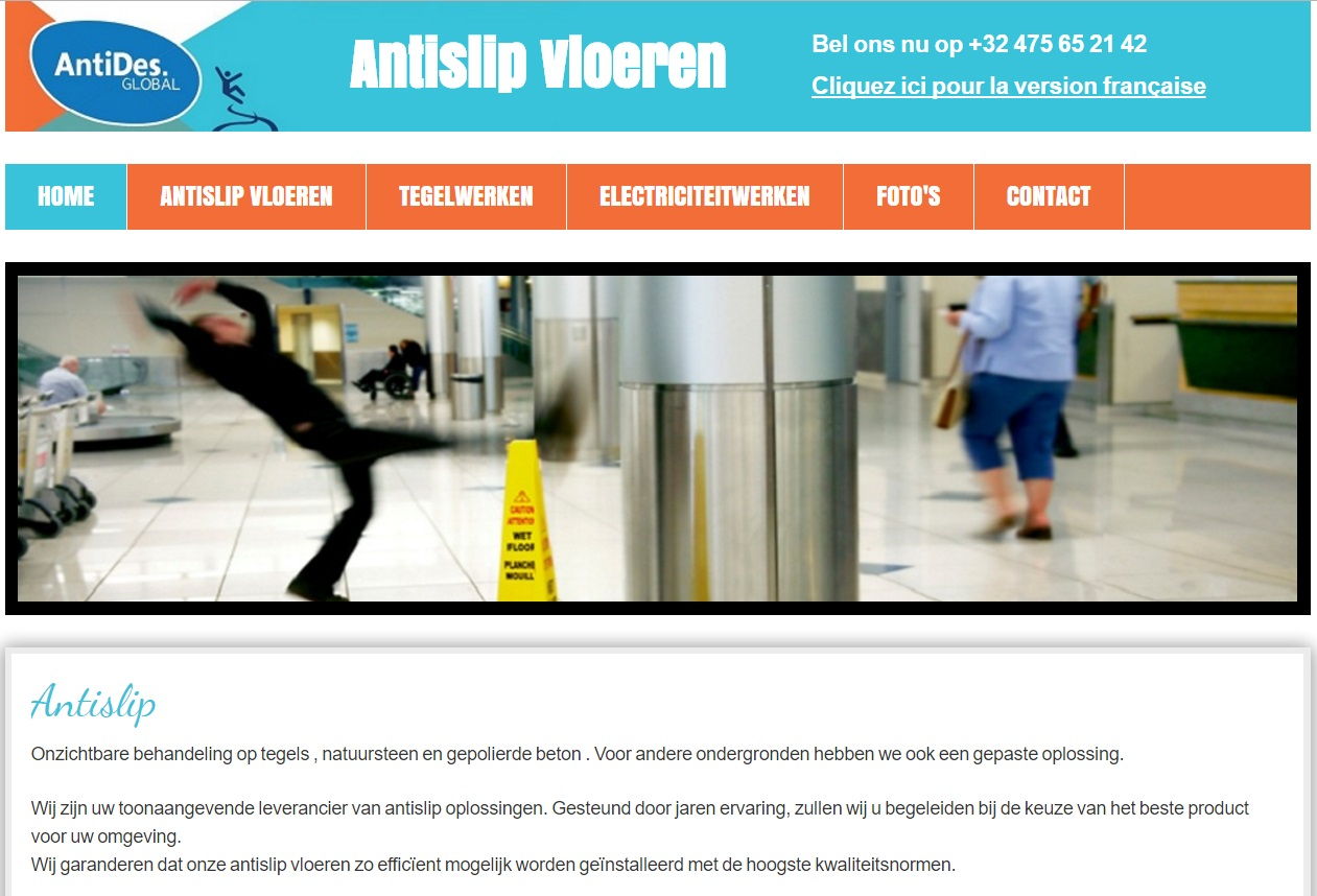 Antislip Vloeren | Webdesign Wellen